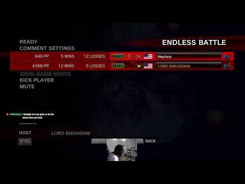 Playing sf4 with Nephew