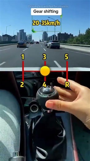 The Exact Moment to Shift Gears #drivinglessons #cardriving