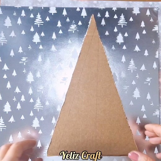 decorative paper tree 🎅 #Crafts #ChristmasDecor #Christmas #gnome #viral #viralpost #viralvideo #deco #decoracion #handmade #dizayn #creative #recycle #snow #SnowMan | Yeliz Craft