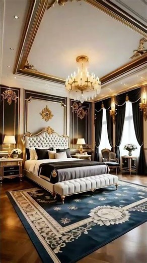 Ultra Rich Black & Gold Interior Inspiration
