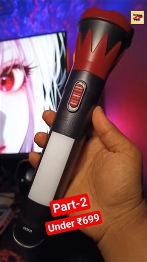 Wipro 3W Radiant Dual Light | Brightness Test 💫 | Under ₹699 |#shots #torch #light #gadgets #yt