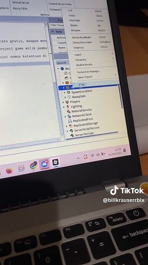 Cara Menambahkan Command Admin di Roblox Studio