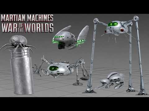 The 6 Different Martian Machines in the WoTW NOVEL - Complete Guide