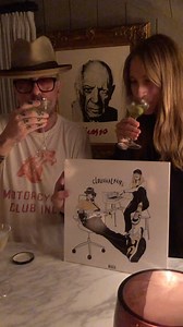 making martinis in real time with @hannahplayskeys with music from our album “Cloud Walking” made especially for @poetryspiritsofficial and martini lovers everywhere #martinis #jazzmusic | Dave Stewart
