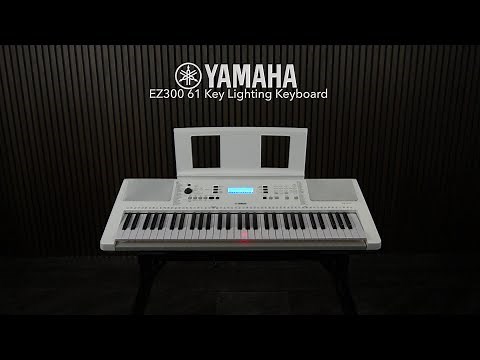 Yamaha EZ300 61 Key Lighting Keyboard sound demo | Gear4music