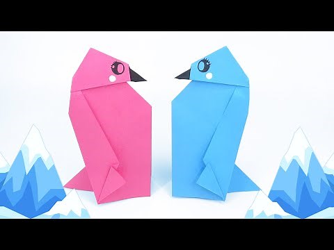 Origami penguin | Easy origami from A4 paper