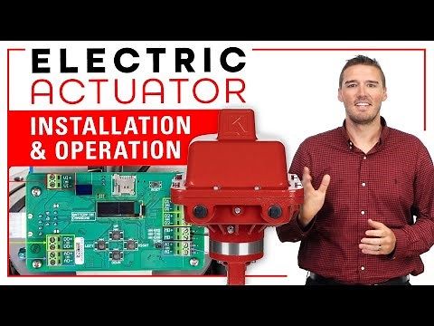 Easy Calibration on the Kimray Electric Actuator for Oil & Gas || Installation, Wiring & Setup