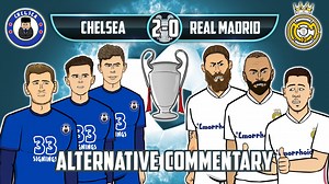 172K views · 9K reactions | Chelsea vs Real Madrid: Alternative Commentary | 442oons | Facebook