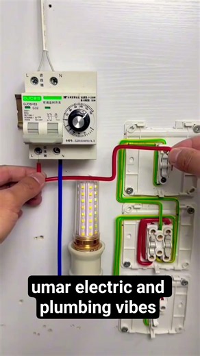 how the instal 3in1 light connection simple fitting #experimnent #electrician home fitting @umark07