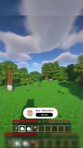 SECRET TREE CLEANER IN MINECRAFT 🌳🤫