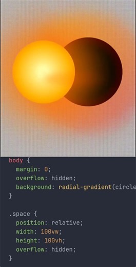 Blackhole in html and css 🔥