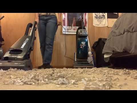 Hoover vs eureka vs dirt devil vs bissell 4 way shredded paper test