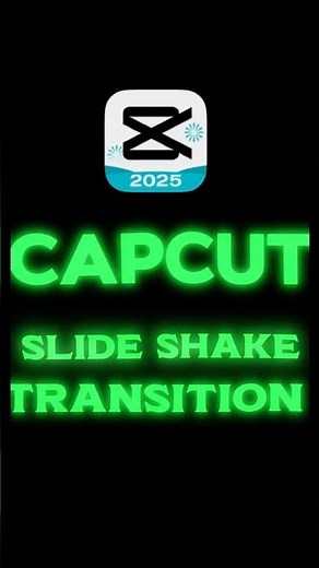 CapCut SLIDE SHAKE Transition 🔥😎 | Tutorial #shorts