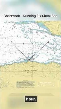 Chartwork - Running Fix Simplified by Captain Mark Vijayashankar