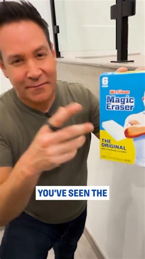 I drew all over my walls… then tested the Mr. Clean Magic Eraser 😳🧼 Have you used this before? | Jeff Rossen