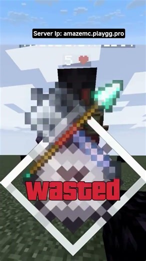 New combo in Minecraft !!! #shortvideo