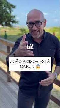Será que a cidade de João Pessoa está ficando muito caro para morar?