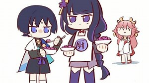 cái tội k chịu ăn đồ ei nấu =))) #CapCut #wanderer #yaemiko #raidenshougun #ei #sara #sara #genshinimpact #memes #meme #memegenshinimpact