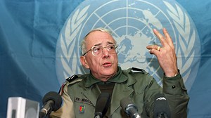 Mort du général Morillon, ancien commandant de la force de l’Onu en Bosnie