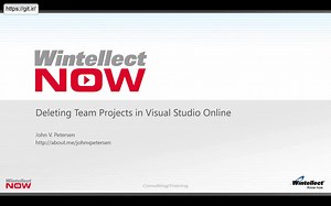 آموزش حذف Team Projects در Visual Studio Online