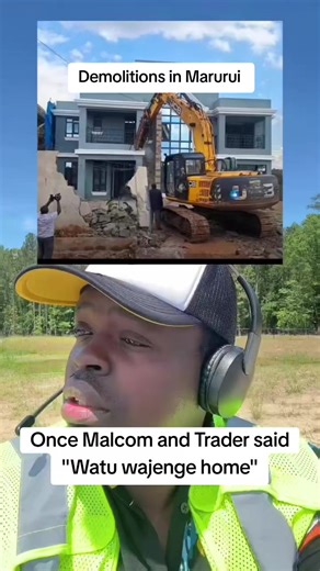 Once Malcom house in nairobi kirogori destruction today #marurui #housedemolition #ushago #nairobitiktokers #goviral @MALCOM (Machaji na Manyonyois)