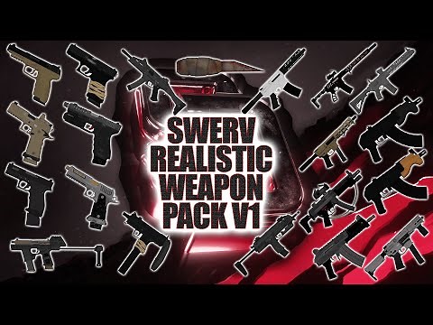 REALISTIC WEAPON PACK V1 | FIVEM WEAPON PACK | SWERV DESIGNS