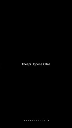 Undipova Nuvvila 🪄🌷 Song lyrics #blackscreenlyrics #ratatouillex