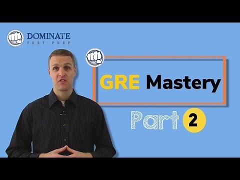 GRE Mastery Pt.2 - Top 4 GRE Math Strategies