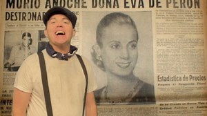 𝐅𝐈𝐑𝐒𝐓 𝐋𝐎𝐎𝐊: Celtic Thunder's Ryan Kelly Music Official as CHÉ and Katie Chambers as EVA in our forthcoming production of EVITA. Directed by Bugsy McMahon. EVITA opens on Friday 05 May for a strictly limited run. Tickets from BardicTheatre.com | Bardic Theatre