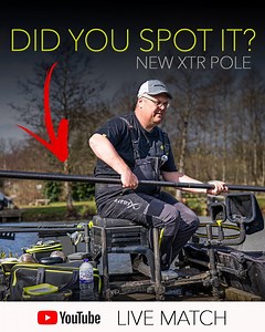 41K views · 269 reactions | DID YOU SPOT IT?  In this Live Match Jamie Hughes was actually using an early sample of the new XTR Pole. So if you haven't seen it yet not only will you get a glimpse of the new pole in action you will undoubtedly pick up a few tips and tricks from the master himself  VIDEO LINK BELOW ⬇️ | Fish Matrix | Facebook