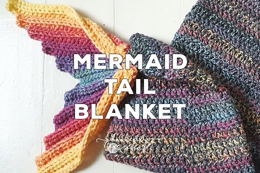 Crochet Mermaid Tail FREE PATTERN — Hooked by Robin