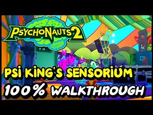 PsychoNauts 2 - Psi King's Sensorium All Collectible Locations