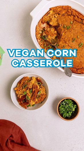 5.2K views · 35 reactions | Corn casserole that’s 100% plant-based and oil-free? No, you’re not imagining things! Our PLANTSTRONG Corn Casserole is the side dish that will turn into the main attraction because it’s so tasty. This one deserves a spot on your holiday table! Recipe in the comments below  | Plantstrong by Engine 2 | Facebook