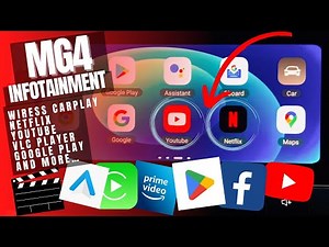 MG4 EV | Netflix | Wireless CarPlay | Android Auto | Youtube and More