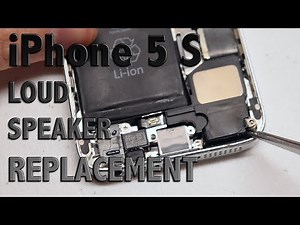 iPhone 5s Loud Speaker Replacement