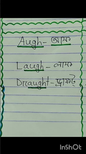 augh phonics sound//word sound#phonic #english #digraph
