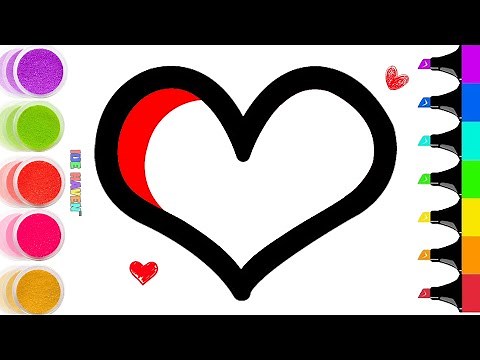 How to Draw Hearts & Basic Shapes | Easy Step By Step Tutorial #116