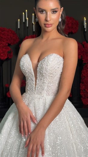 A silhouette that moves like it was made for you. One of our newest arrivals. Call 03184000 to book your appointment. #PerfectBride #BridalFashion #NewCollection #WeddingDress #ModernBride | The Perfect Bride