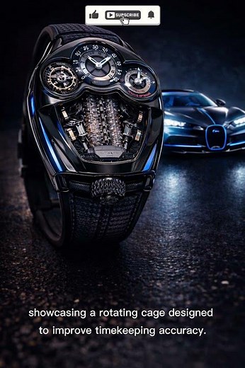 🔥 Bugatti Tourbillon Watch — One Of The Most Exclusive Timepieces Ever Made 🔥