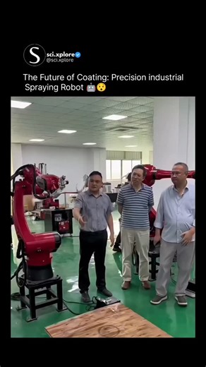 @sci.xplore on Instagram: "This six-axis articulated robot is a versatile machine, similar to those Axis 6 used in the automotive industry, designed for complex and precise Axis 2 movements. Its six degrees of Axis 1- freedom allow it to mimic human arm movements for tasks like welding, painting, and assembly, which require high dexterity and precise positioning. This type of robot is used across many industries because it offers flexibility, reach, and high precision for intricate tasks. #techn