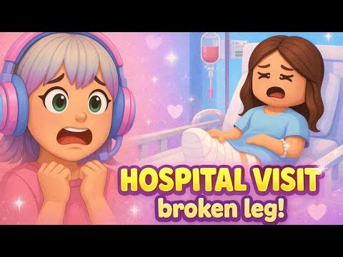 Hospital Visit Roleplay 🏥✨ Roblox Maple Hospital, being patient and nurse...