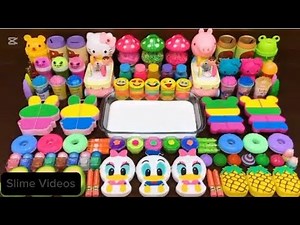 MIXING RANDOM THINGS into GLOSSY Slime Videos