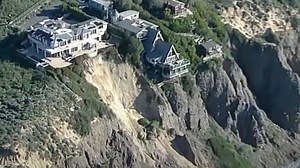 Terrifying vid shows $16m mansions teetering on CLIFF-EDGE 140ft high