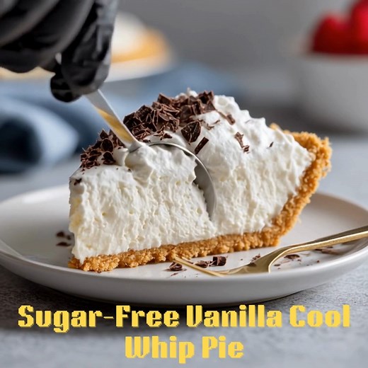 Sugar-Free Vanilla Cool Whip Pie 🍰🤍 Creamy, cloud-like, and no-bake — your freezer’s favorite dessert! 📝 Ingredients Crust: 1 ½ cups almond flour 3 tbsp butter, melted 2 tbsp powdered monk fruit sweetener Filling: 1 (8 oz) package cream cheese, softened ¼ cup powdered allulose 1 tsp vanilla extract 1 (8 oz) tub sugar-free whipped topping (Cool Whip or homemade) 👩‍🍳 Steps to Create Mix crust ingredients and press into a 9-inch pie dish. Freeze 15 minutes. In a bowl, beat cream cheese, sweete