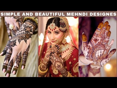 Simple and Beautiful Mehndi Designs Latest Pack 168 | Full Hand Henna Mehandi |