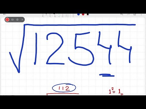 √12544 | square root of 12544 | long division method | Easy Maths Trick | Learn square root