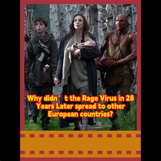 Exploring the Spread of Rage Virus in 28 Years Later