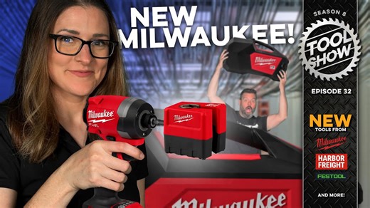 New Power Tools Announced from Milwaukee, Harbor Freight, Festool, RYOBI and more!