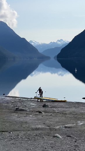 Exploring Alouette Lake in BC on a SUP Adventure