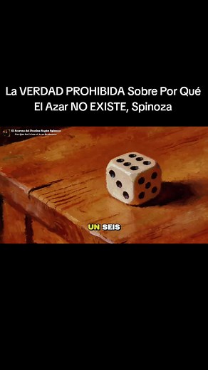#creatorsearchinsights La VERDAD PROHIBIDA Sobre Por Qué El Azar NO EXISTE, Spinoza #verdad #azar #biblia #spinoza